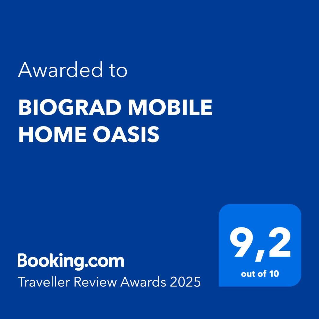 Biograd Mobile Home Oasis Biograd Na Moru Exterior photo